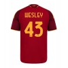 AS Roma Wesley Franca #43 Hjemmedrakt 2026-27 Kortermet